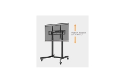 Equip Bodenstandhalter 55-100/1TFT 120kg Mob.Elektr.LFD sw lite Retail