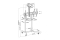 Equip Bodenstandhalter 55-100/1TFT 120kg Mob.Elektr.LFD sw lite Retail