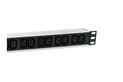 Equip 19 Steckdosenleiste 12xIEC 60320 C13+Switch sw. Alu.