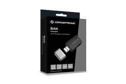 CONCEPTRONIC Kartenleser USB-A3.2->TF/Micro-SD4.0 schwarz