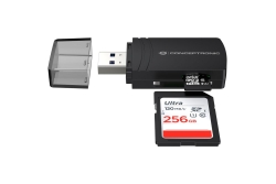 CONCEPTRONIC Kartenleser USB-A3.2->TF/Micro-SD4.0 schwarz