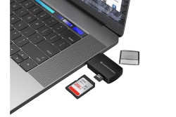 CONCEPTRONIC Kartenleser USB-A3.2->TF/Micro-SD4.0 schwarz