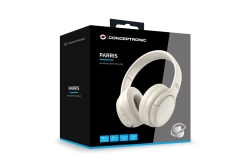 CONCEPTRONIC Headset Stereo WLS BT5.4/Mikro/Faltb. 30Std ws