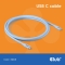 Club3D Lifestyle USB-C Kabel PD 240W,20Gbps 2m blau St/St retail