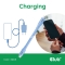 Club3D Lifestyle USB-C Kabel PD 240W,20Gbps 2m blau St/St retail