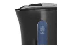 Emerio Wasserkocher, 1,7 l, Kabellos schwarz