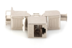 DIGITUS Keystone Jack Cat6A/RJ45->LSA geschirmt 500MHz 48St