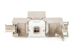 DIGITUS Keystone Jack Cat6A/RJ45->LSA geschirmt 500MHz 48St