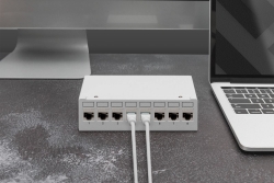 DIGITUS Keystone Jack Cat6A/RJ45->LSA geschirmt 500MHz...