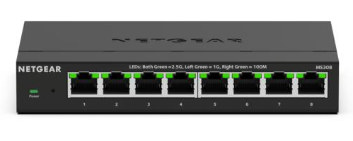 NETGEAR Switch 8x GE MS308-100EUS 8Port Multi-Gigabit 2.5G
