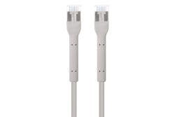 INTELLINET Patchkabel Flexi Cat6a F/FTP 1m 10G Kupfer grau