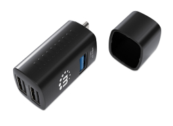 MANHATTAN 3-Port USB 3.0 / 2.0 USB-C Stecker auf 3xA-Buchse
