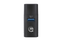 MANHATTAN 3-Port USB 3.0 / 2.0 USB-C Stecker auf 3xA-Buchse