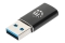 MANHATTAN USB-A auf USB-C Adapter USB 3.2 Gen 2 10Gbps
