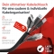 LTC Kabelschlauch Pro Cable Tube 10m zum Bündeln&Ordnen schw