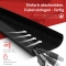 LTC Kabelschlauch Pro Cable Tube 10m zum Bündeln&Ordnen schw
