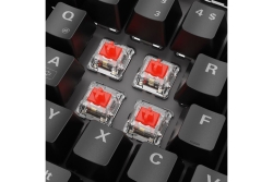 Sharkoon Gaming Tastatur Skiller SGK20 schwarz-rot DE
