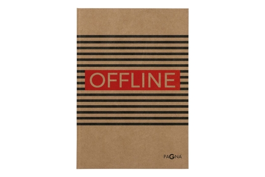 PAGNA Notizbuch A4 Offline 160S kariert 1Stk