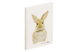 PAGNA Notizbuch A5 Hase 128S dotted lines