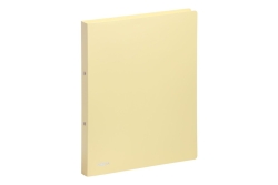 PAGNA Ringbuch A4 16mm PP Pastell eco 2-Ring-Mechanik gelb