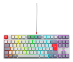 CHERRY XTRFY K4V2 Tastatur RGB Wired DE MX Rot TKL 80% Retro