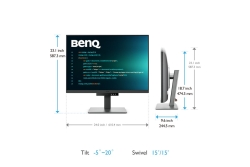 BenQ 71,6cm RD280U 3:2 HDMI/USB-C/DP sil. lift/piv UHD