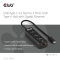 Club3D USB-Hub USB Typ-C 3.2 > 3x USB Typ A 1Gbps retail