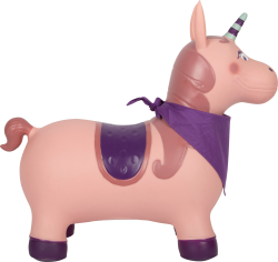 Hüpftier Einhorn