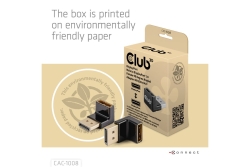 Club3D Adapter DP > DP 1.4 90° abgewinkelt 4K@120Hz St/Bu retail