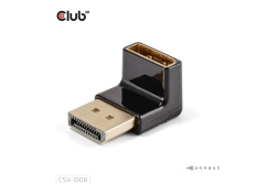 Club3D Adapter DP > DP 1.4 90° abgewinkelt 4K@120Hz St/Bu retail