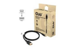 Club3D Kabel MiniDP 2.1 <-> DP2.1 1m 10K60Hz St/St...
