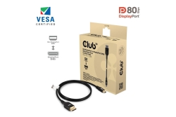 Club3D Kabel MiniDP 2.1 <-> DP2.1 1m 10K60Hz St/St retail