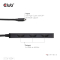 Club3D MST-Hub USB 3.2 Typ C > 3x HDMI 4K60Hz St/Bu retail