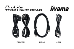 IIYAMA 80.0cm (31,5) TF3215MC-B2AG 16:9 M-Touch HDMI black