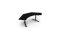 Arozzi Gaming-Tisch Arena Angelo PureBlack 135°-225x102cm1/2