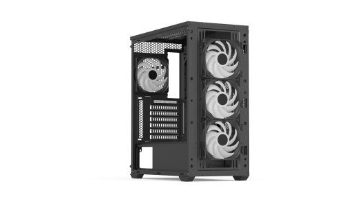 AeroCool Geh Midi D502A-G-BK-V1 (B/Mesh/ATX)