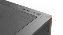 AeroCool Geh Mini D301A-G-BK-V2 (B/Wood/Micro-ATX)