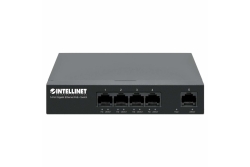 INTELLINET 5-Port Gigabit Ethernet PoE+ Switch 4x PSE PoE+