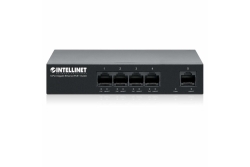 INTELLINET 5-Port Gigabit Ethernet PoE+ Switch 4x PSE PoE+