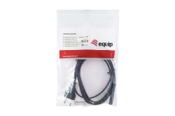 Equip Stromkabel 2pin Euro ->C7 St/Bu schwarz 1.80m PVC Polybeutel