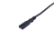 Equip Stromkabel 2pin Euro ->C7 St/Bu schwarz 3.00m PVC Polybeutel