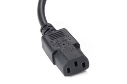 Equip Y-Netzverlängerung IEC C14->2xIEC C13 St/Bu...