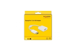 DELOCK Adapter DisplayPort 1.2 Stecker zu VGA Buchse...