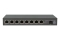 LevelOne PoE+Switch 8xGE PoE/1x10GSFP+ 120W unmanged Plastik