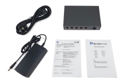 LevelOne PoE+Switch 4x2.5GE PoE/1x2.5GE/+65W unmanag.Plastik