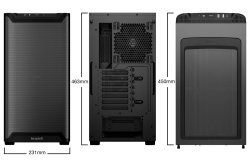 be quiet! Geh Pure Base 501 Airflow Black