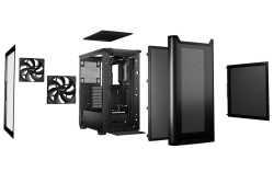 be quiet! Geh Pure Base 501 Airflow Window Black