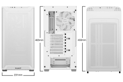 be quiet! Geh Pure Base 501 Airflow Window White