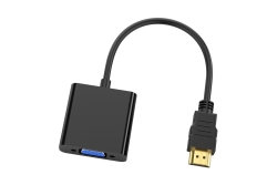 CONCEPTRONIC Adapter HDMI->VGA 1080/60Hz 0.25m sw