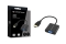 CONCEPTRONIC Adapter HDMI->VGA 1080/60Hz 0.25m sw